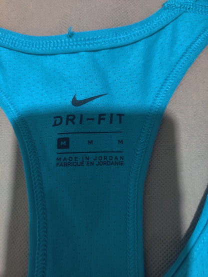 Nike Women Sport Blue Vest T Shirt