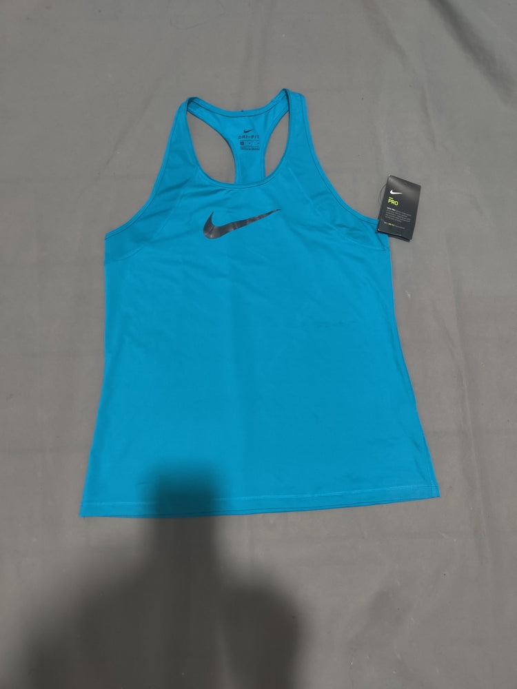 Nike Women Sport Blue Vest T Shirt