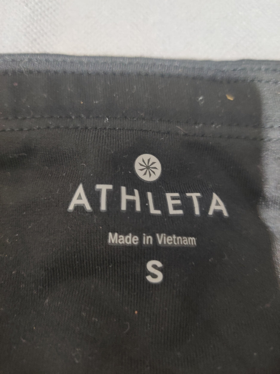 Athleta Women Black Sport Tights