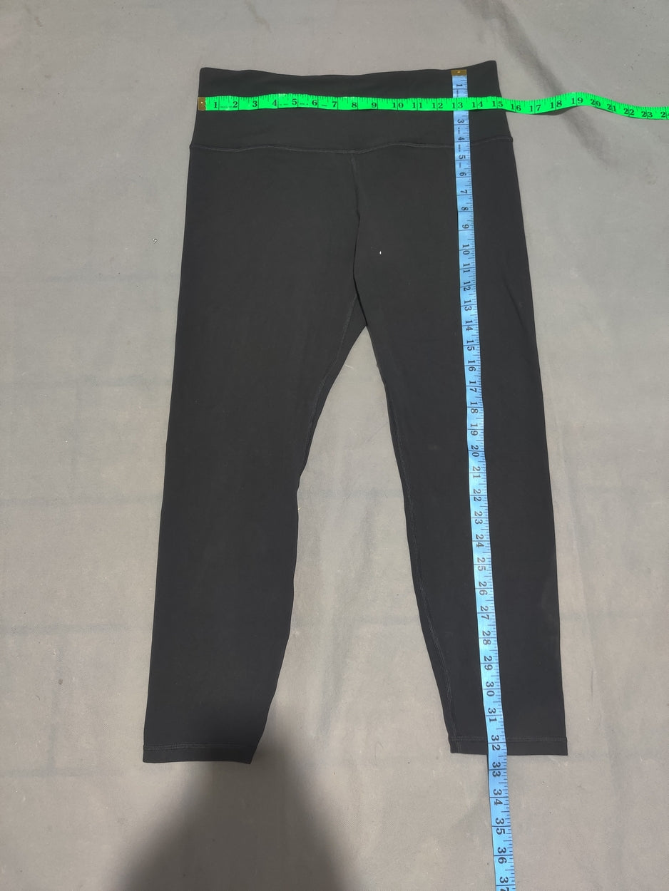 Athleta Women Black Sport Tights