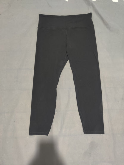 Athleta Women Black Sport Tights
