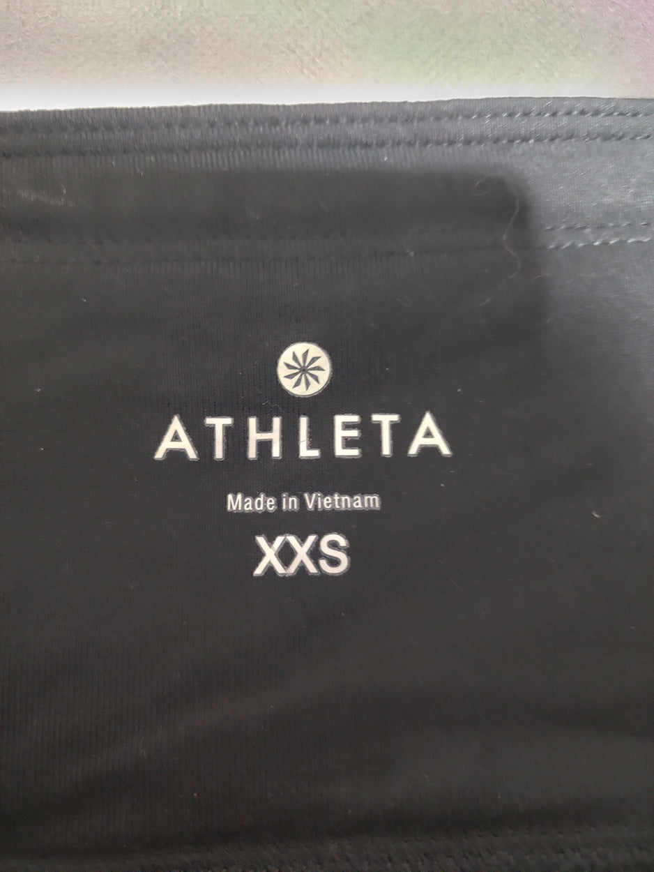 Athleta Women Black Sport Tights