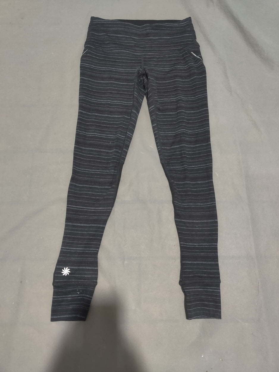 Athleta Women Black Sport Tights