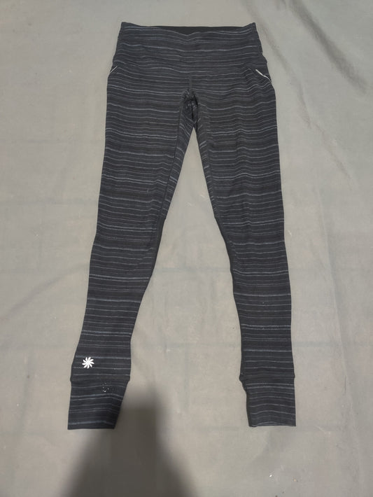 Athleta Women Black Sport Tights