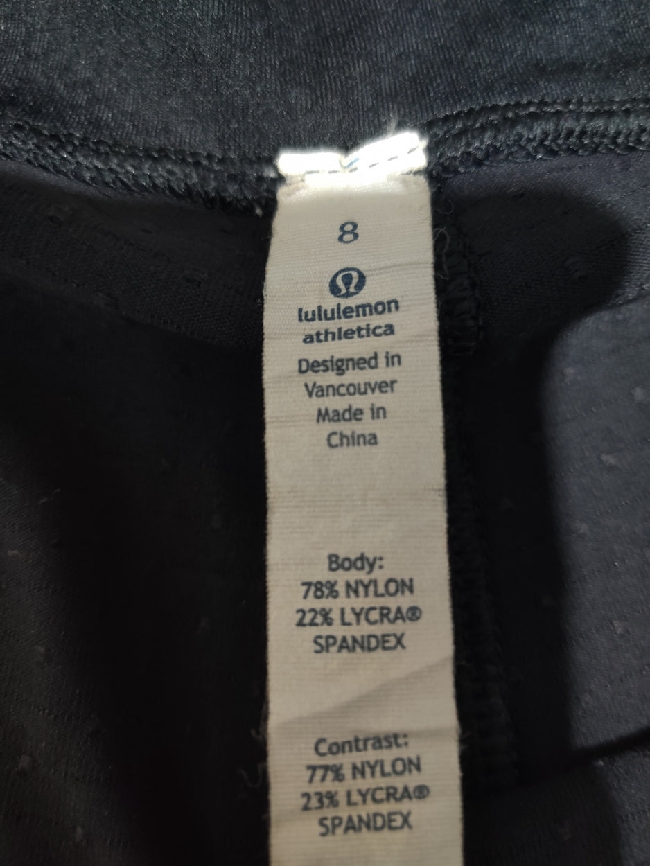 Lululemon Women Black Sport Tights