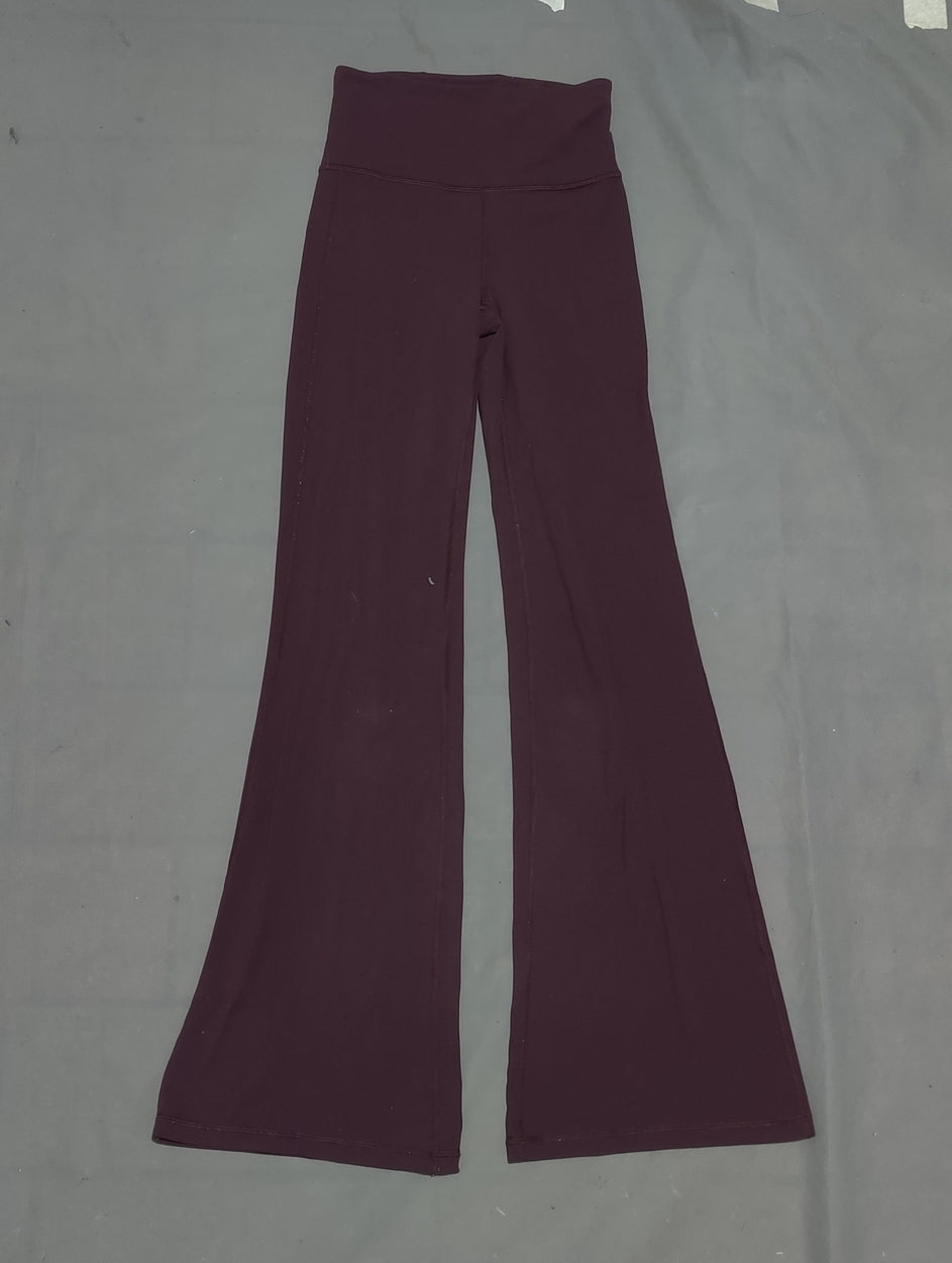 Athleta Women Maroon Sport Tights
