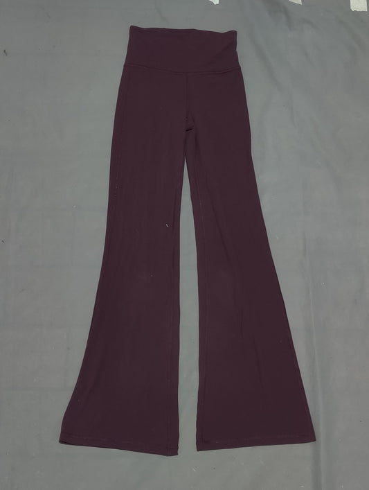 Athleta Women Maroon Sport Tights