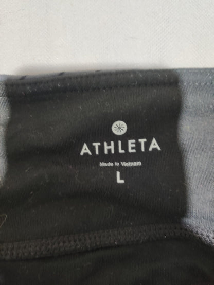 Athleta Women Black Sport Tights