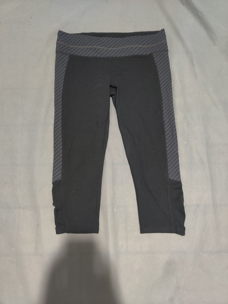 Athleta Women Black Sport Tights