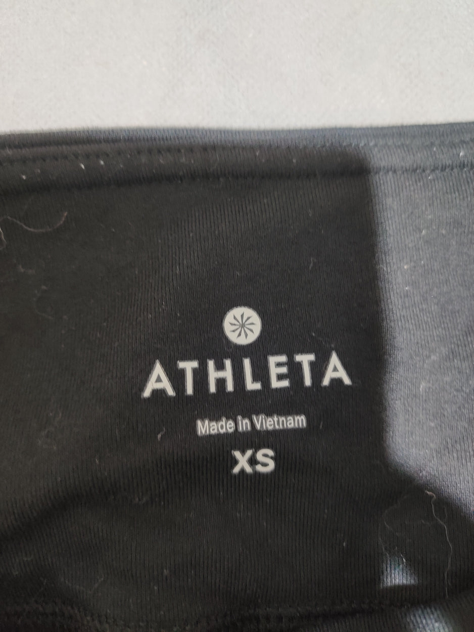 Athleta Women Black Sport Tights