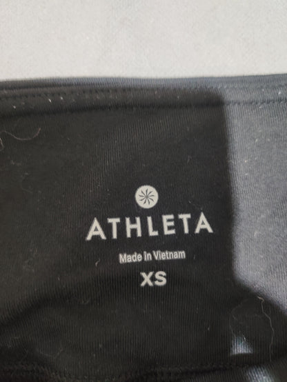 Athleta Women Black Sport Tights