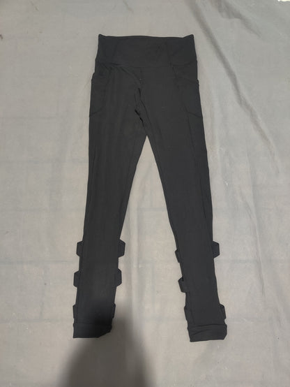 Athleta Women Black Sport Tights