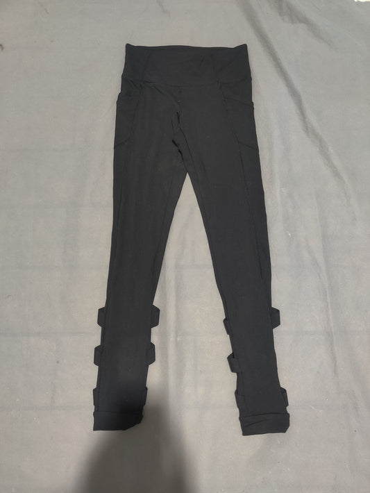Athleta Women Black Sport Tights