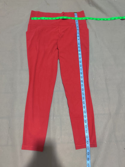 Athleta Women Red Sport Tights