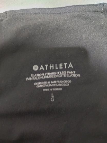 Athleta Women Black Sport Tights