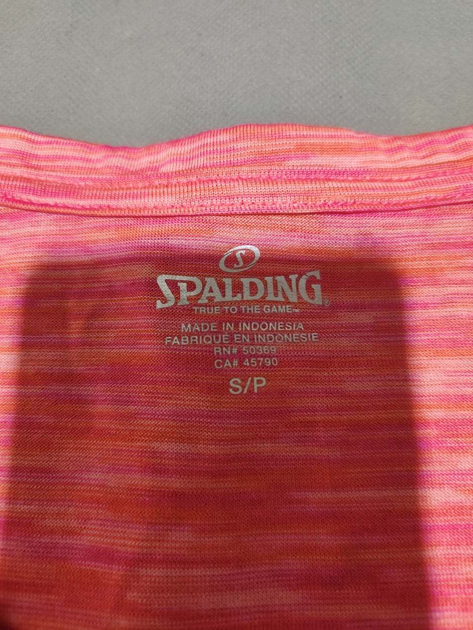 Spalding Women Sport Pink T Shirt