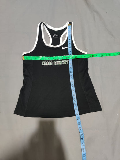 Nike Women Sport Black Vest T Shirt – Preloved Labels (view 4)