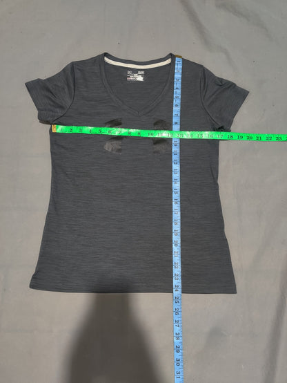 Under Armour Women Sport Gray T Shirt