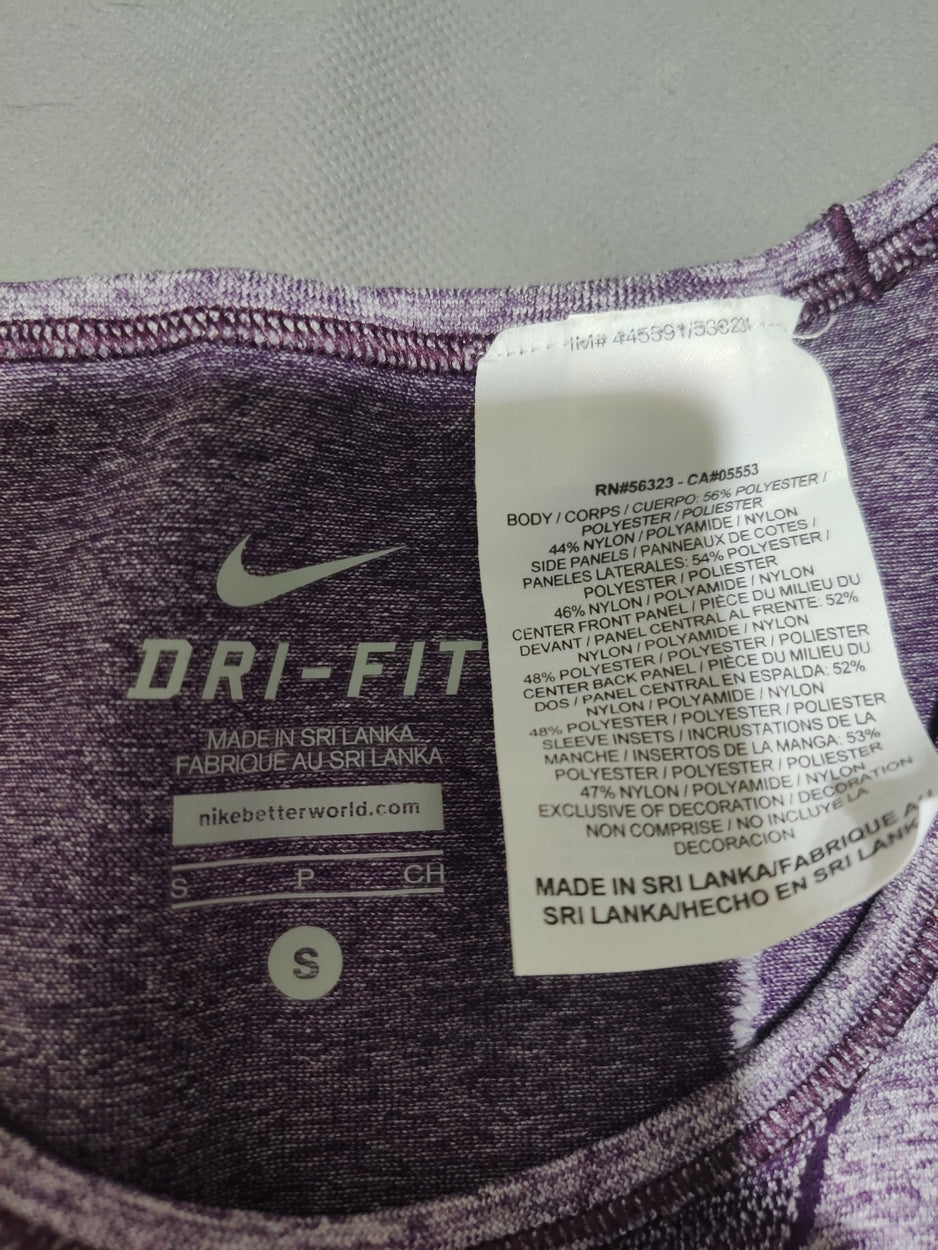Nike Women Sport Purple T Shirt
