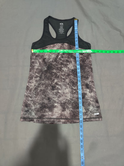 Athletic Works Women Sport Maroon Vest T Shirt