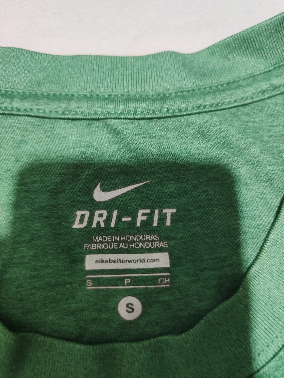 Nike Dri Fit Women Sport Green T Shirt