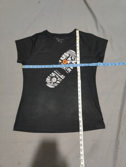 Champion Women Sport Black T Shirt