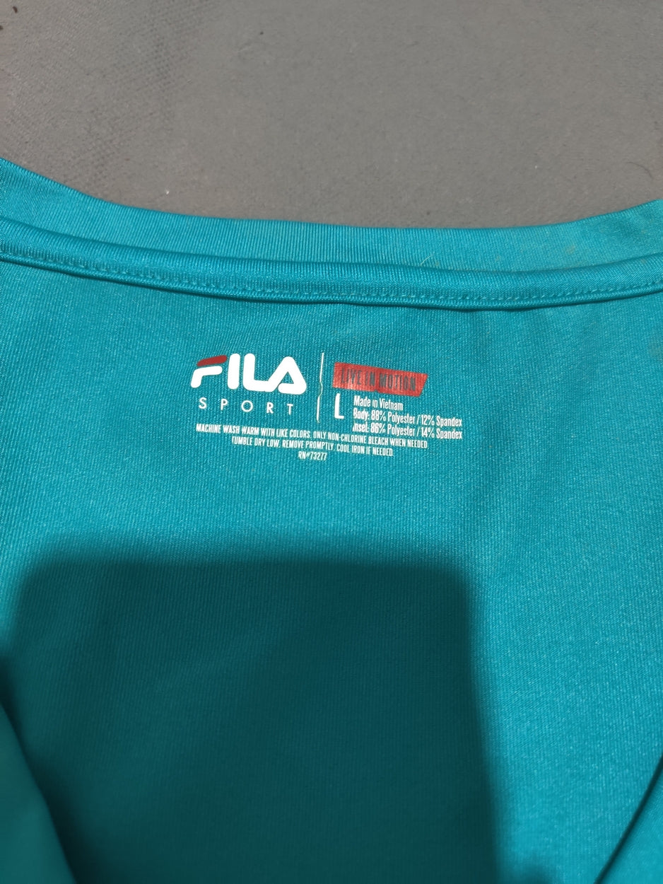Fila Women Sport Blue T Shirt