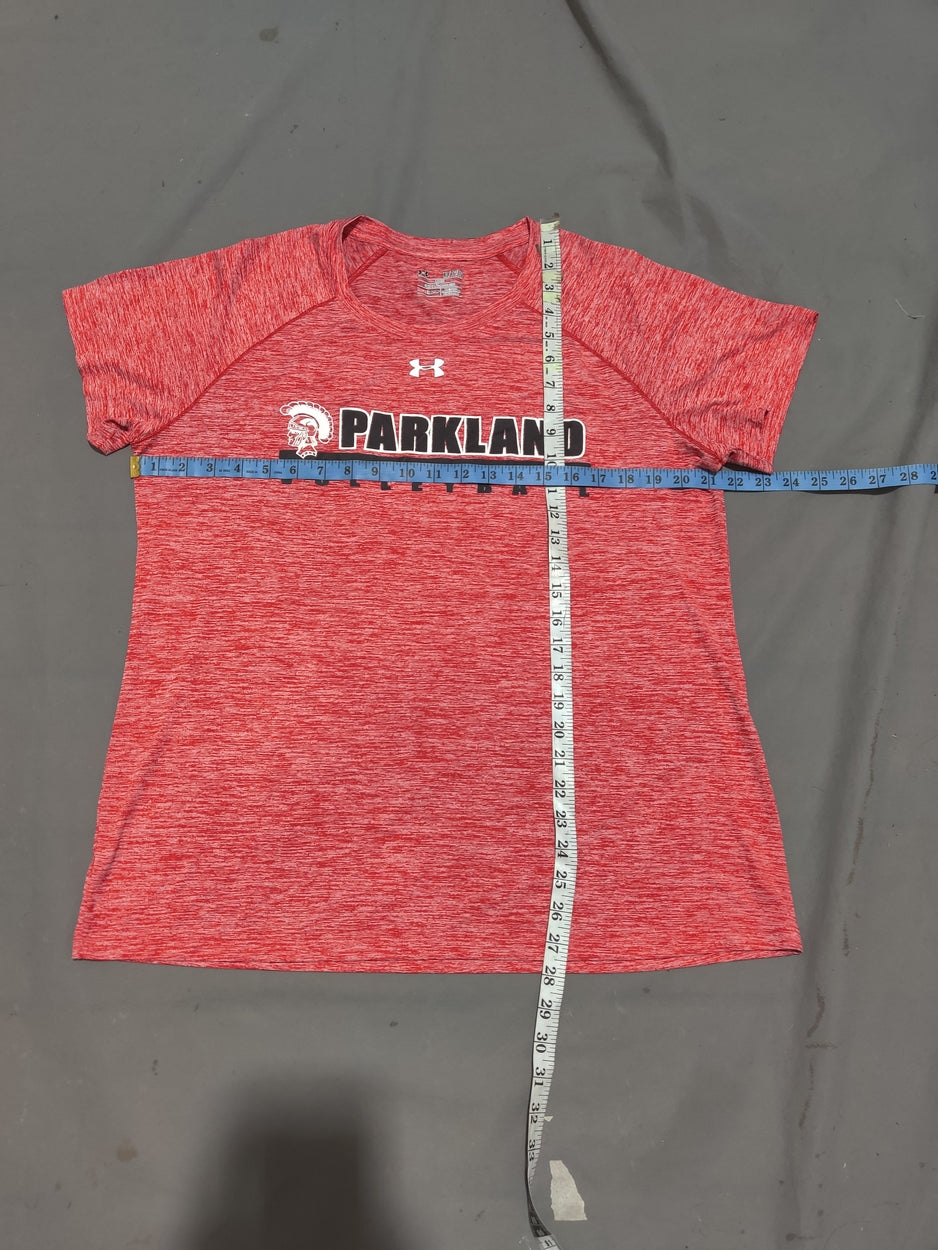 Under Armour Women Sport Red T Shirt