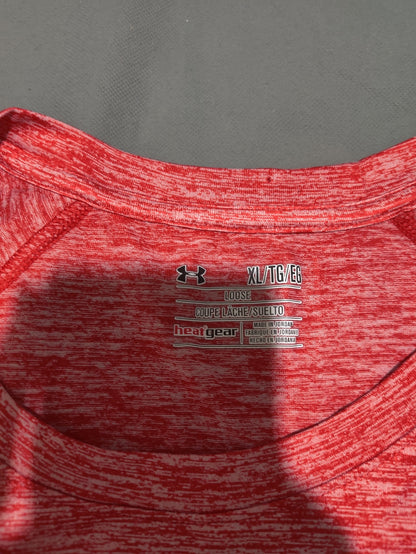Under Armour Women Sport Red T Shirt