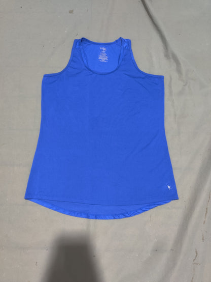 Danskin Women Sport Blue Vest T Shirt