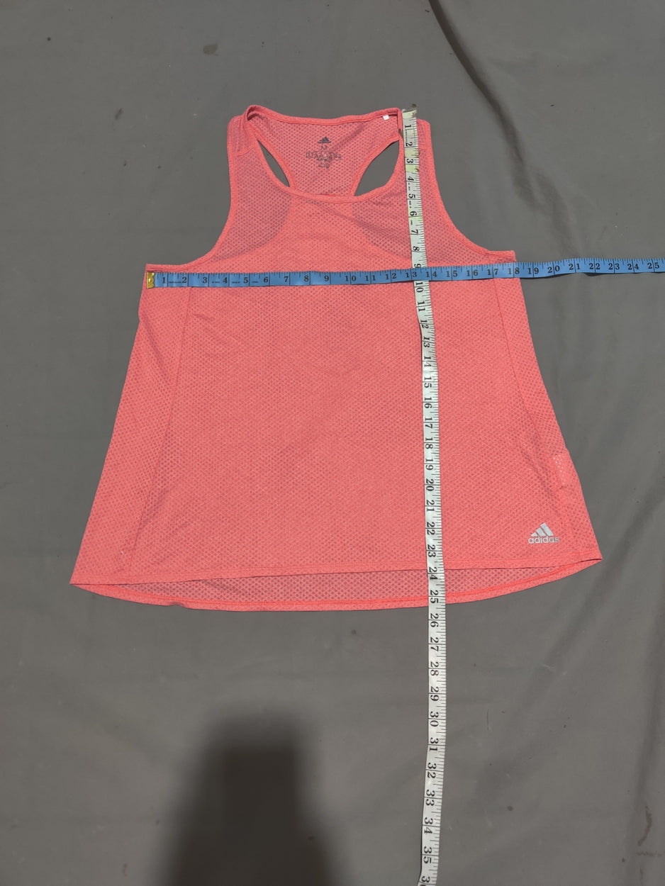 Adidas Women Sport Red Vest T Shirt