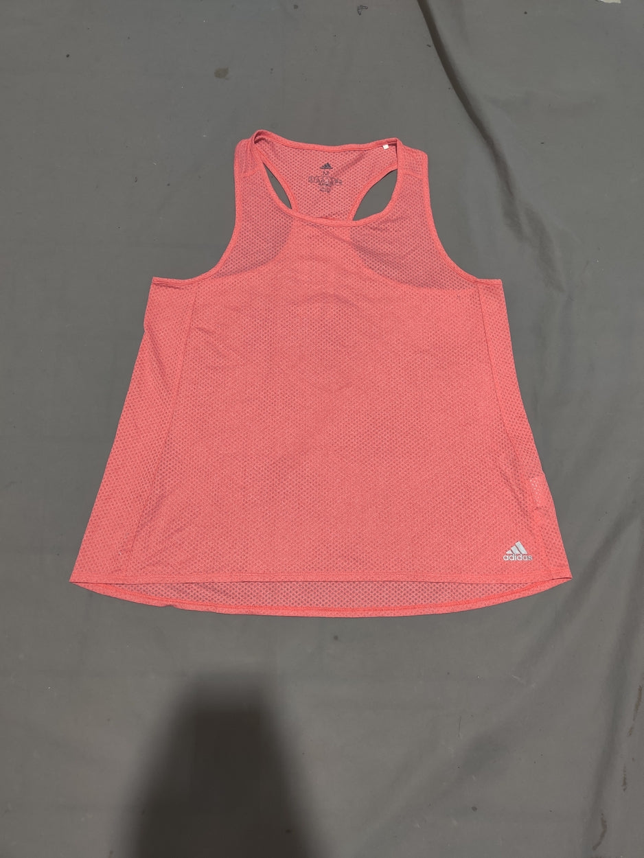 Adidas Women Sport Red Vest T Shirt