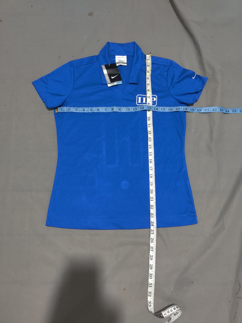 Nike Women Sport Blue Polo T Shirt