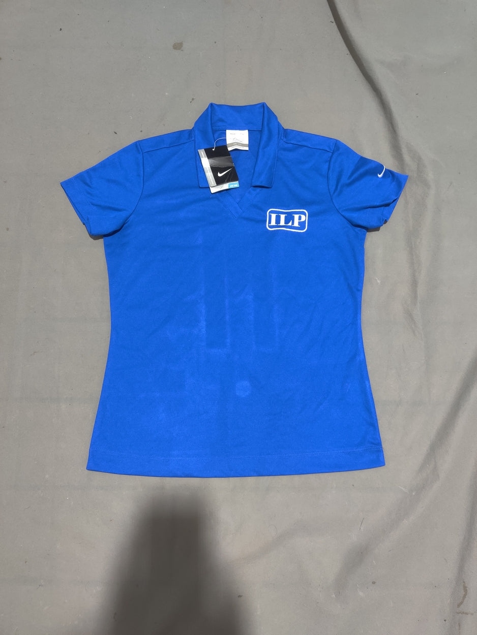 Nike Women Sport Blue Polo T Shirt