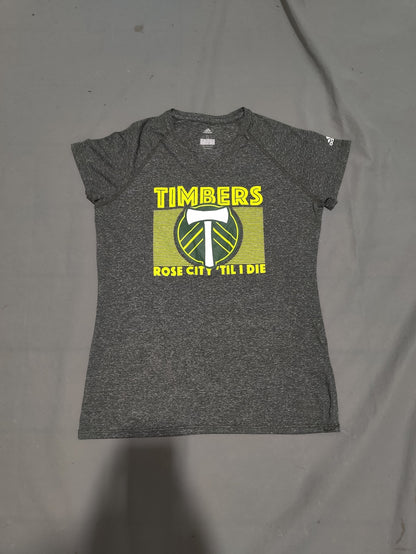 Adidas Women Sport Gray T Shirt