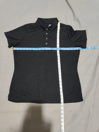 Nike Women Sport Black Polo T Shirt