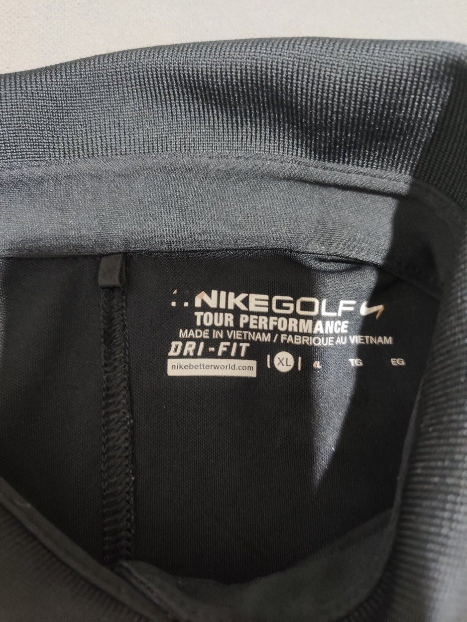 Nike Women Sport Black Polo T Shirt