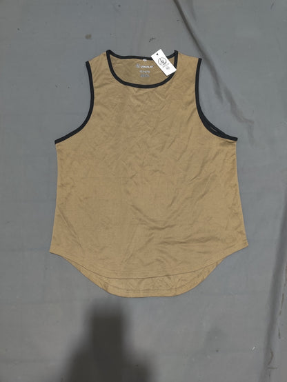 Jihuilai Women Sport Cream Vest T Shirt