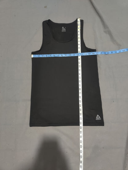 Reebok Women Sport Black Vest T Shirt