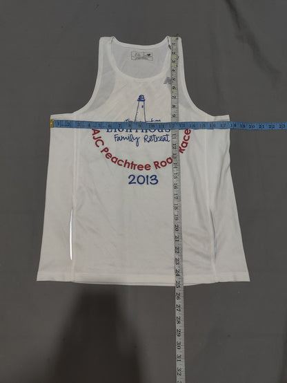 New Balance Women Sport White Vest T Shirt
