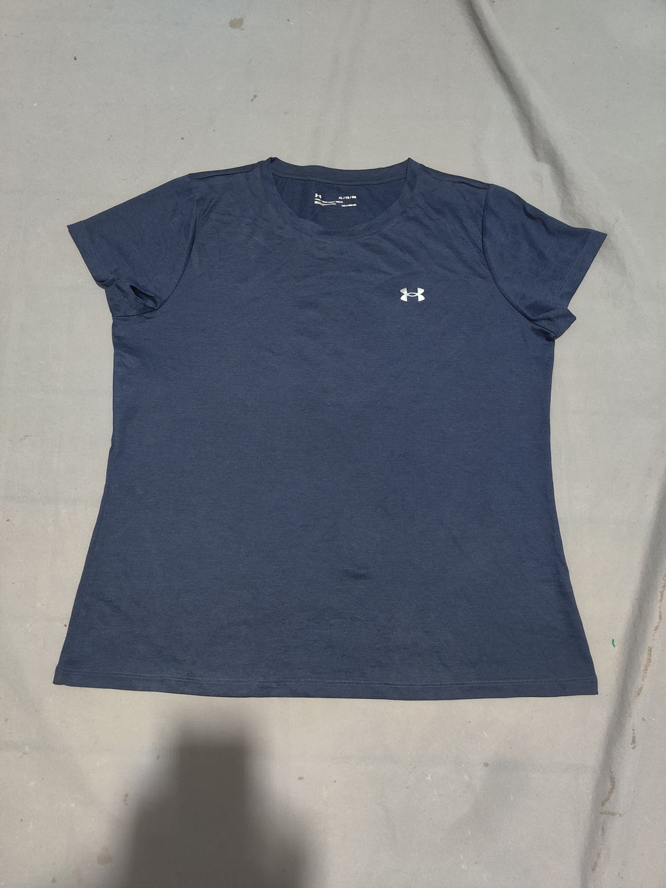 Under Armour Women Sport Blue T Shirt