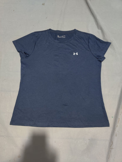 Under Armour Women Sport Blue T Shirt