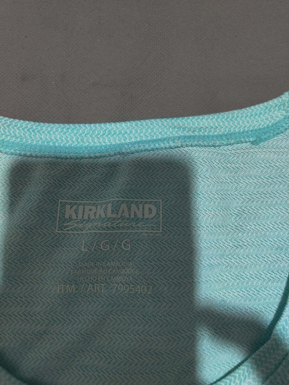 Kirkland Women Sport Blue Vest T Shirt