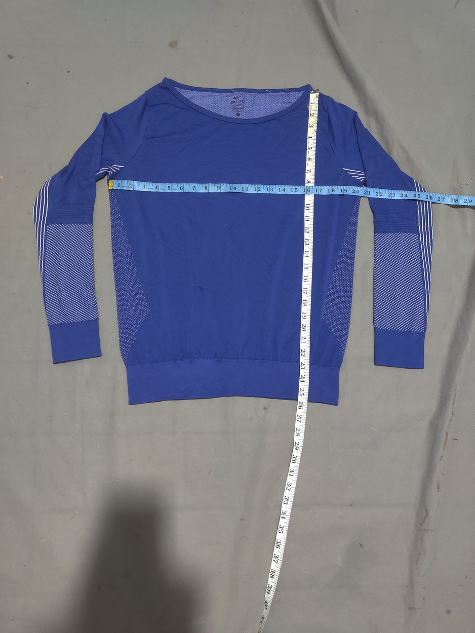 Nike Women Sport Blue T Shirt