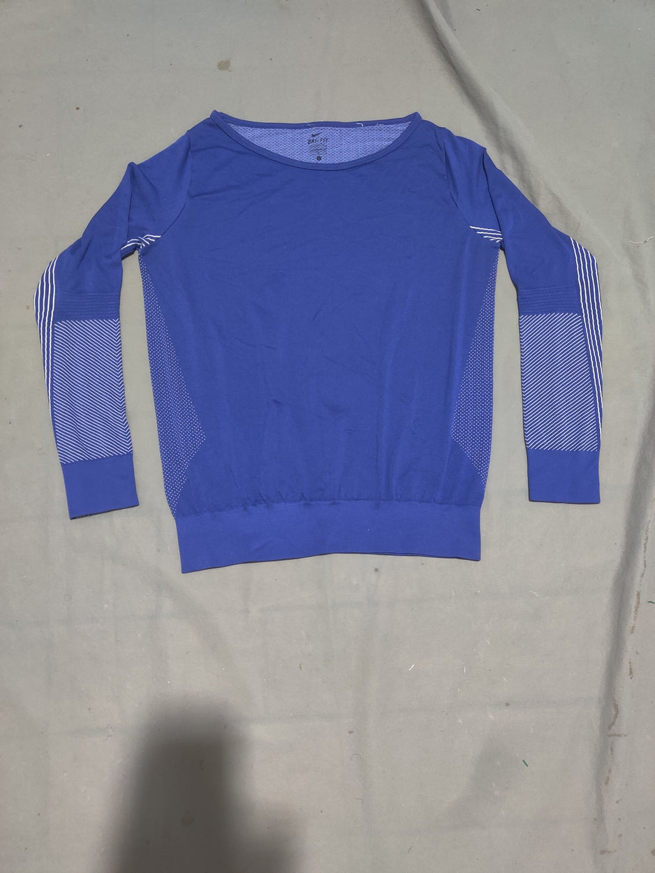 Nike Women Sport Blue T Shirt