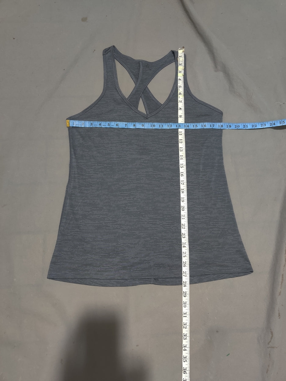 Champion Women Sport Gray Vest T Shirt