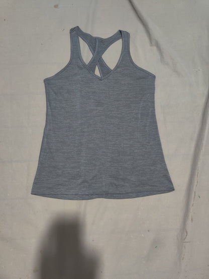 Champion Women Sport Gray Vest T Shirt