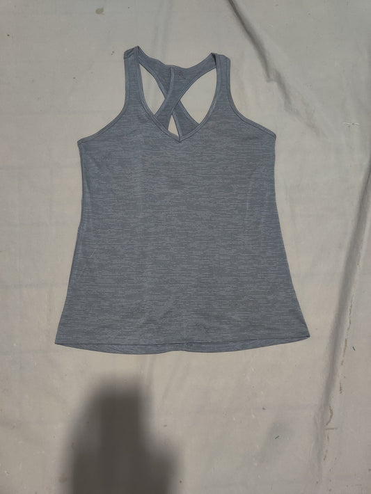 Champion Women Sport Gray Vest T Shirt