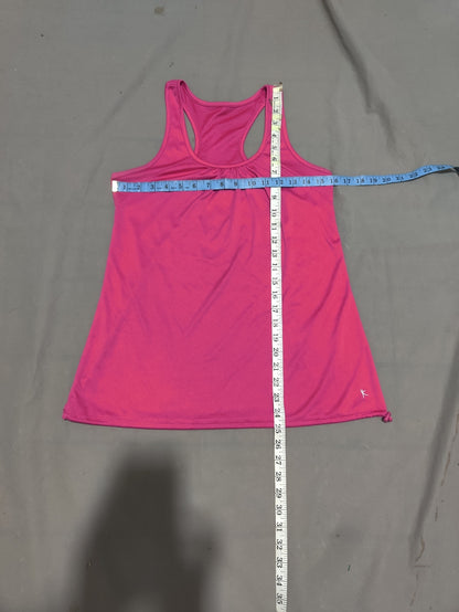 Danskin Women Sport Pink Vest T Shirt