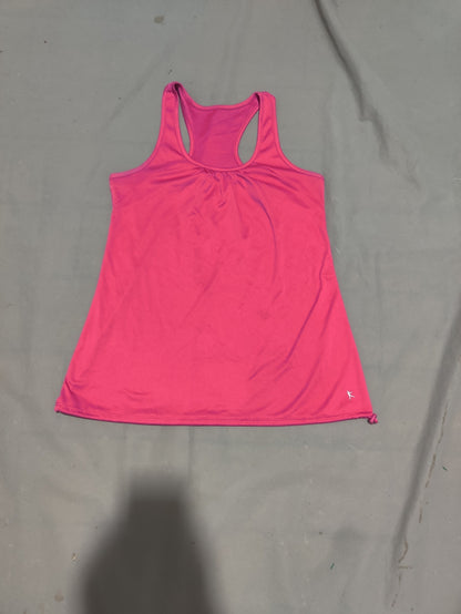 Danskin Women Sport Pink Vest T Shirt